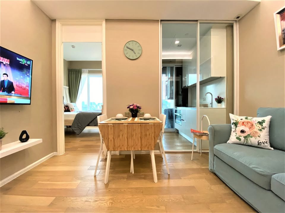 ให้เช่า The Saint Residences ใกล้ MRT พหลโยธิน และ BTS ลาดพร้าว | ห้อง 1 Bedroom ขนาด 30 ตร.ม. | ชั้น 8 | 16,000 บาท/เดือน – รูปที่ 3