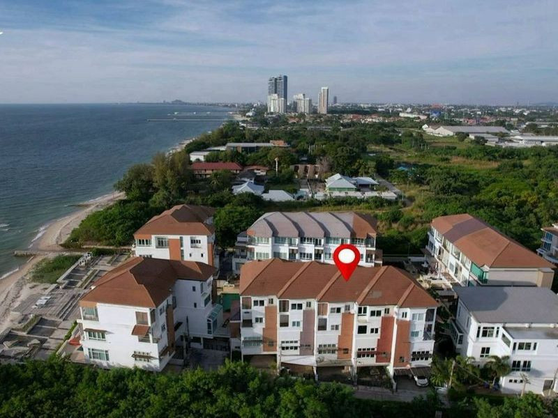 ให้เช่าบ้านพักตากอากาศ ใกล้บางแสน ติดทะเล หมู่บ้านเฮอร์ริเทจ บางพระ 4 ชั้น 3 ห้องนอน – รูปที่ 2