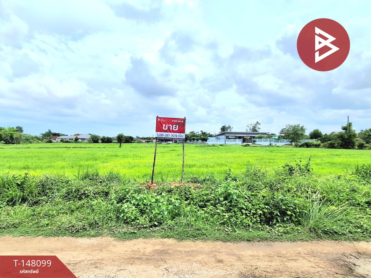 Land for sale, area 8 rai 2 ngan 25 square wah, near Kanchana Village, around the city of Roi Et. – รูปที่ 4