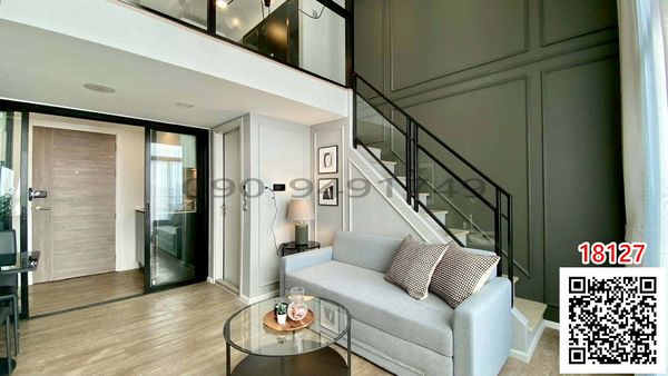 เช่า คอนโด Modiz Sukhumvit 50 ห้อง Duplex อาคาร C ชั้น 22 ใกล้ BTS อ่อนนุช 