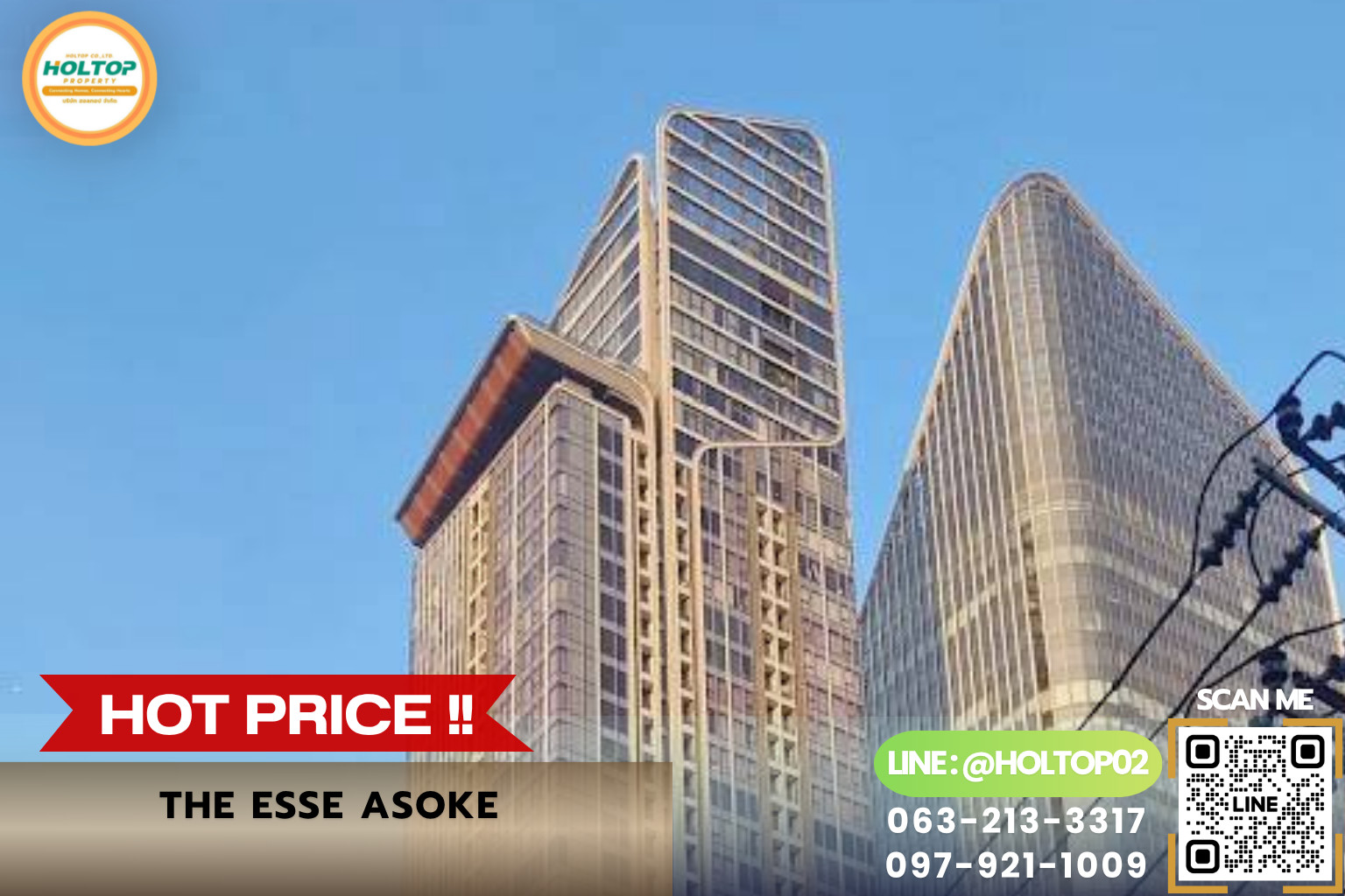 #MN009433 ให้เช่าคอนโด THE ESSE ASOKE