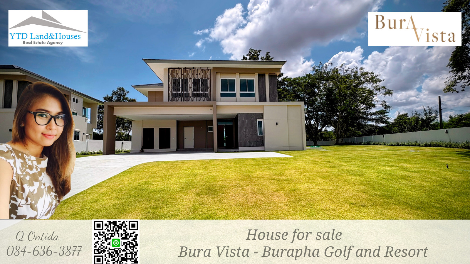 House for sale at the golf course Burapha Golf and Resort at Sriracha, Chonburi Bura Vista 17.49 M.baht Listing No: YT01-2159 House for sale at the golf course Burapha Golf and Resort at Sriracha, Chonburi Bura Vista 17.49 M.baht Listing No: YT01-2159