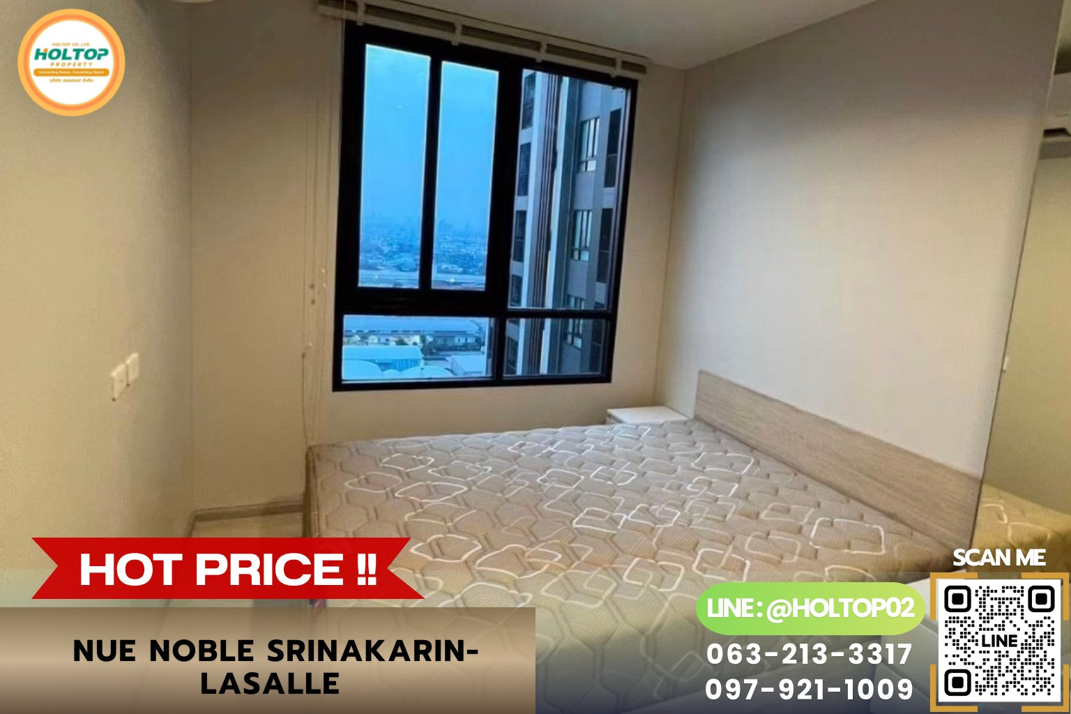 #AA88840 ให้เช่าคอนโด Nue Noble Srinakarin-Lasalle #AA88840 ให้เช่าคอนโด Nue Noble Srinakarin-Lasalle