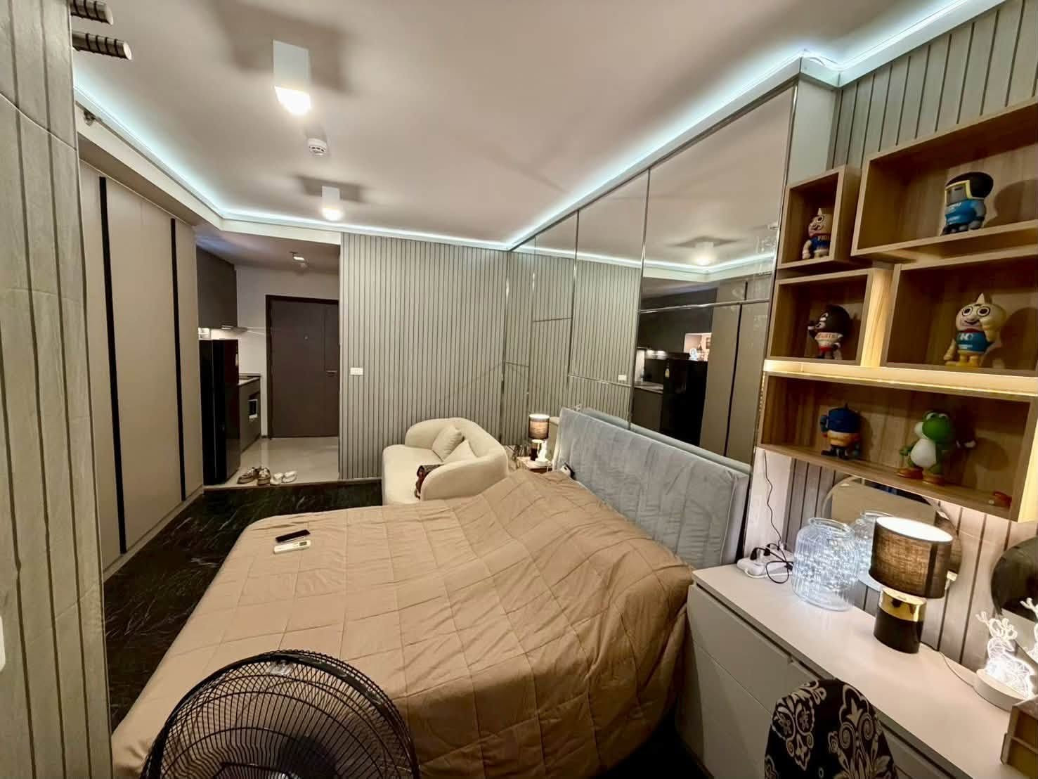 🔥 For rent Ideo Sukhumvit 93 🔥 near BTS Bang Chak 💰 rent 14,500 baht – รูปที่ 3