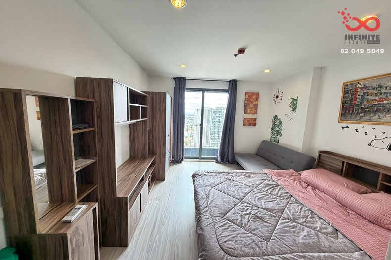 Condo for sale, Ideo Mobi Wong Sawang-Interchange Bang Sue, 21 sq m, 27th floor, next to MRT Wong Sawang.