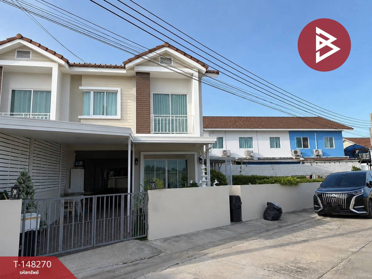 Townhouse for sale Bhumjai Niwet Village 3, Project 6 Phra Samut Chedi, Samut Prakan Townhouse for sale Bhumjai Niwet Village 3, Project 6 Phra Samut Chedi, Samut Prakan