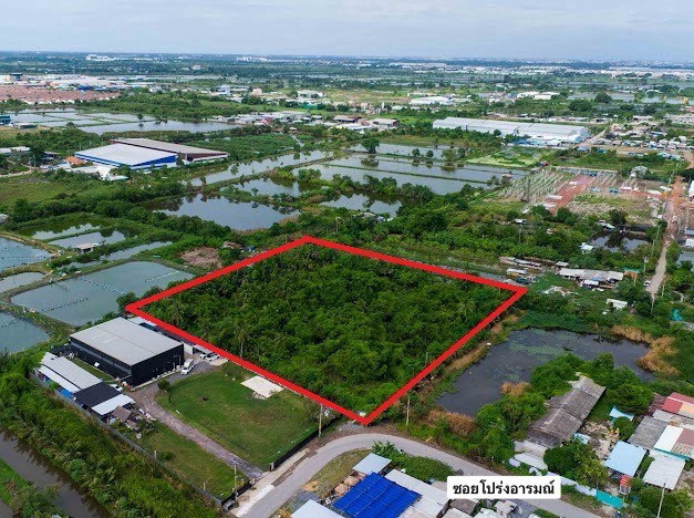 Prime Land Just 4 Minutes from Kanchanaphisek Road! Large Vacant Land for Sale in Soi Prong Arom, Rama 2 Prime Land Just 4 Minutes from Kanchanaphisek Road! Large Vacant Land for Sale in Soi Prong Arom, Rama 2