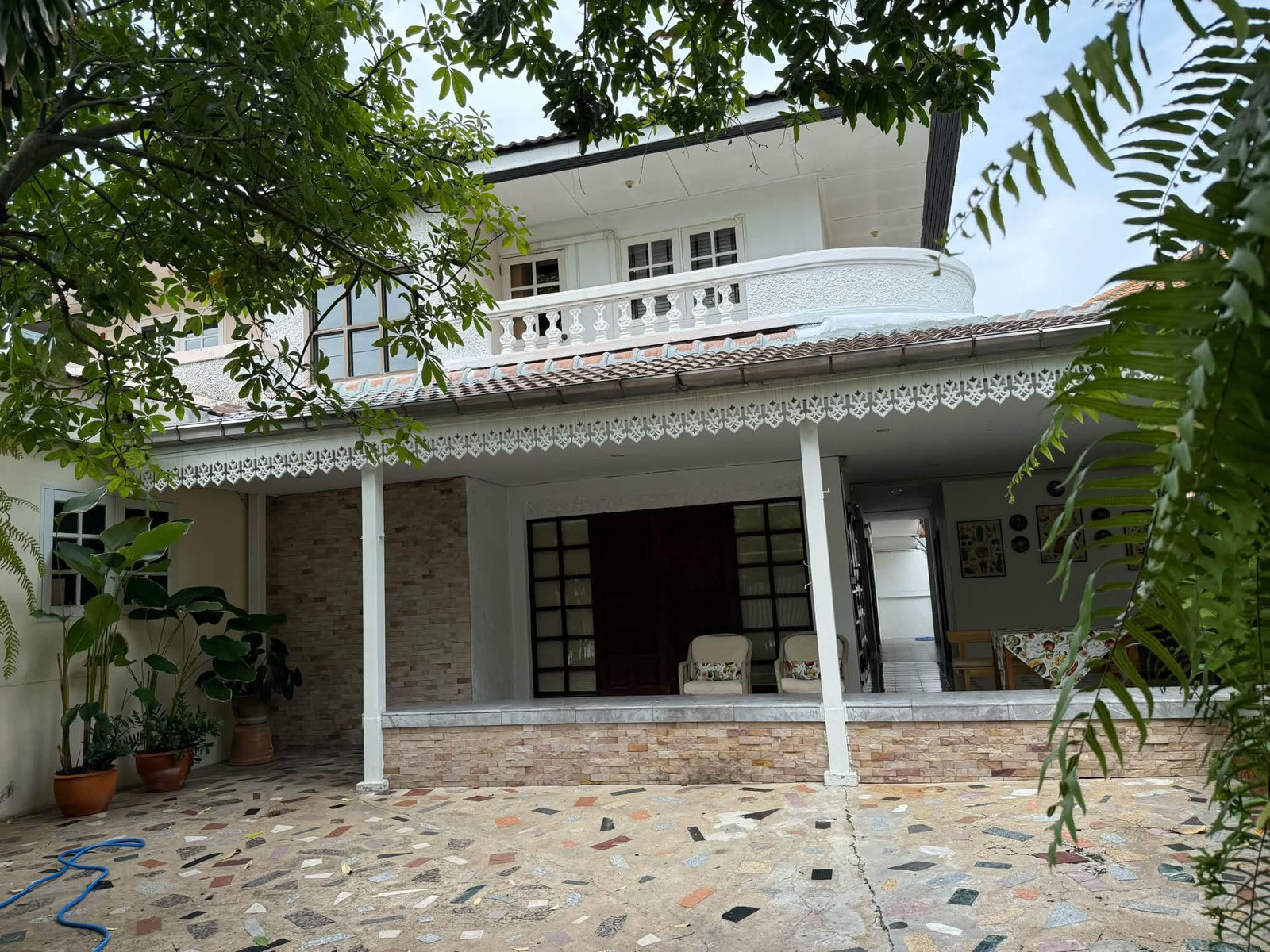 Single house for rent, Rama 9, The Nine, Rama 9, able to do a variety of businesses.