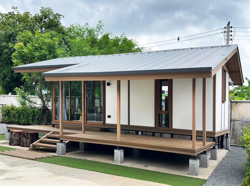 🏠ขายบ้านสำเร็จรูป บ้านโมดูลาร์ สตูดิโอ 1ห้องน้ำ และระเบียงในตัว รับสร้างทั่วประเทศ🪴 – รูปที่ 4