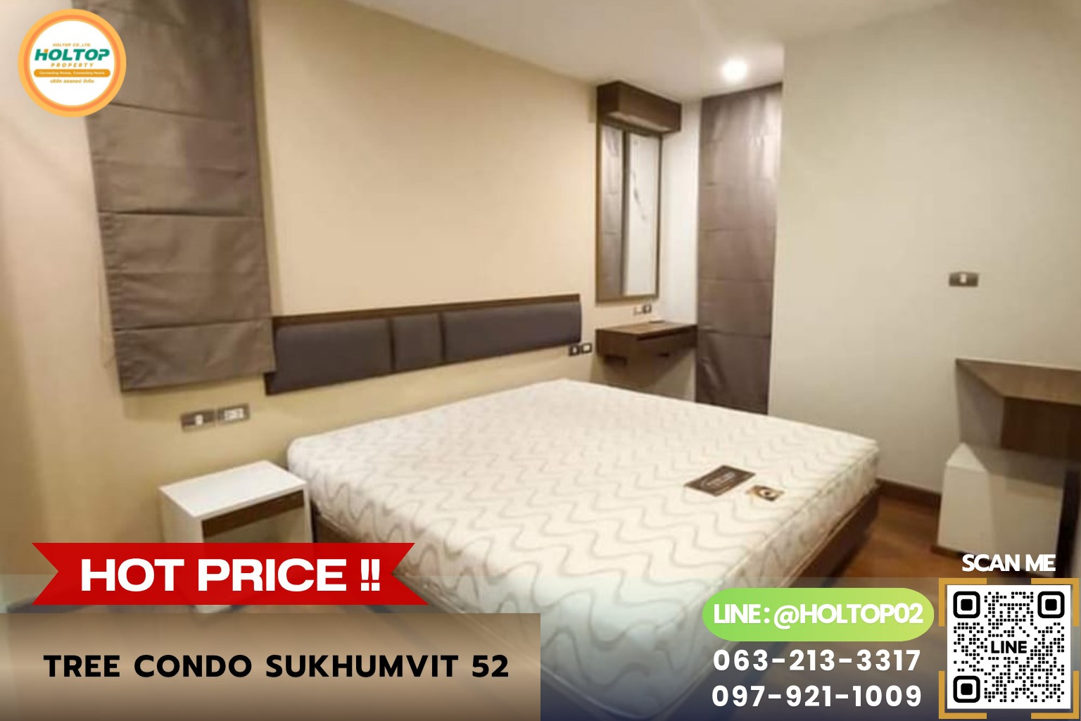 #AA32765 ให้เช่าคอนโด Tree Condo Sukhumvit 52 #AA32765 ให้เช่าคอนโด Tree Condo Sukhumvit 52