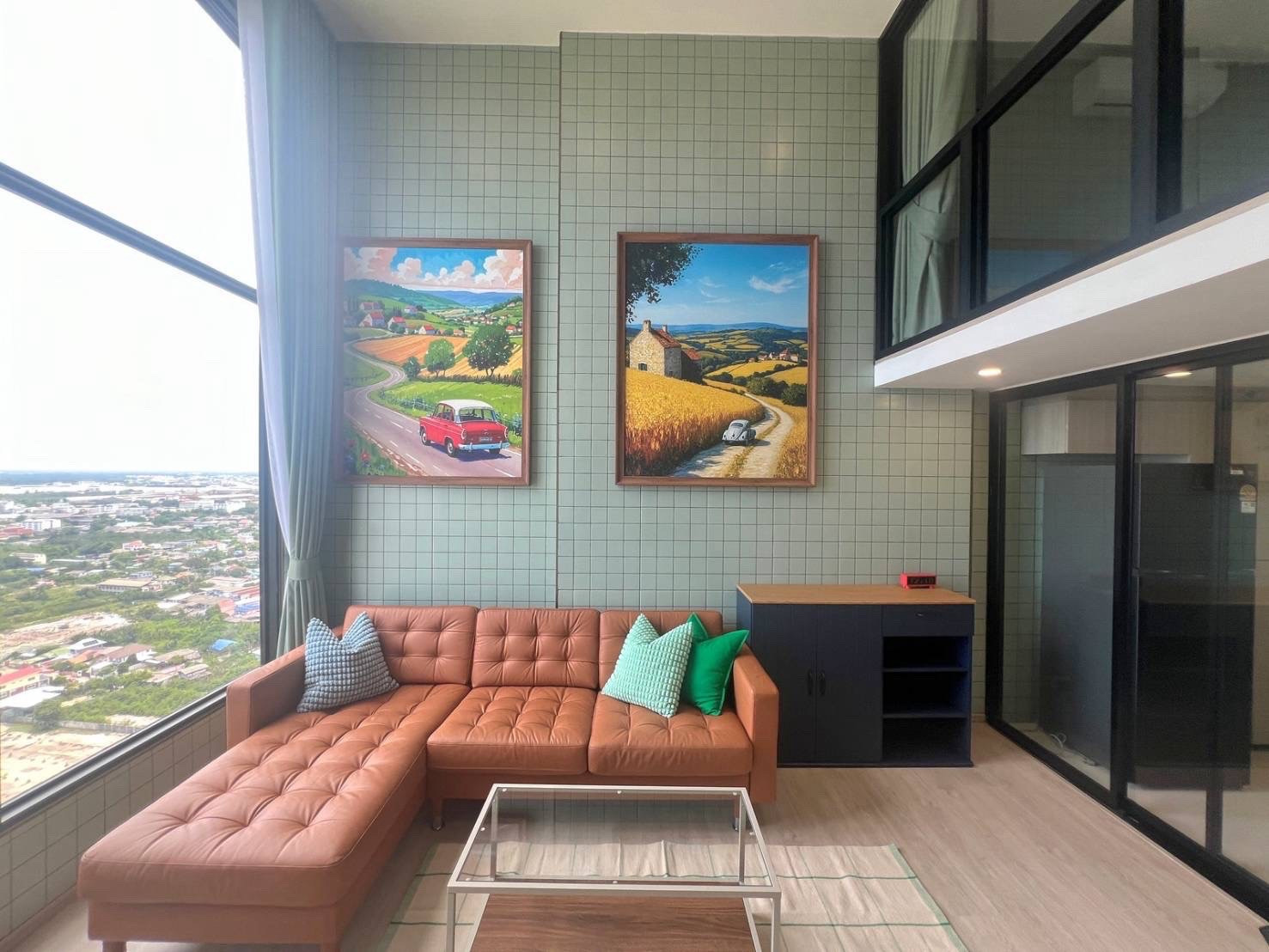 Duplex ชั้นสูง วิวปากน้ำแบบพาโนรามา ติด BTS เพียง 0 เมตร – รูปที่ 3