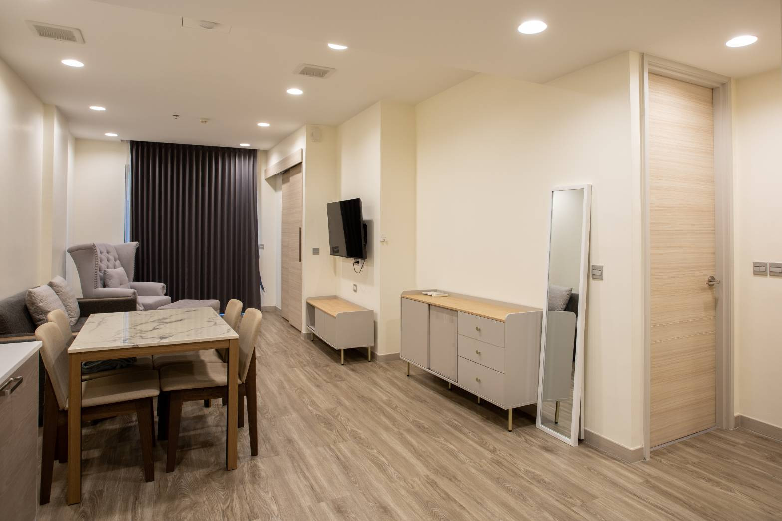 Condo for Rent at Jin Wellbeing County, Rangsit, 62.28 sq.m., 1 Bedroom Plus, 2 Bathrooms, Garden View, Fully Furnished, THB 22,000/Month Condo for Rent at Jin Wellbeing County, Rangsit, 62.28 sq.m., 1 Bedroom Plus, 2 Bathrooms, Garden View, Fully Furnished, THB 22,000/Month