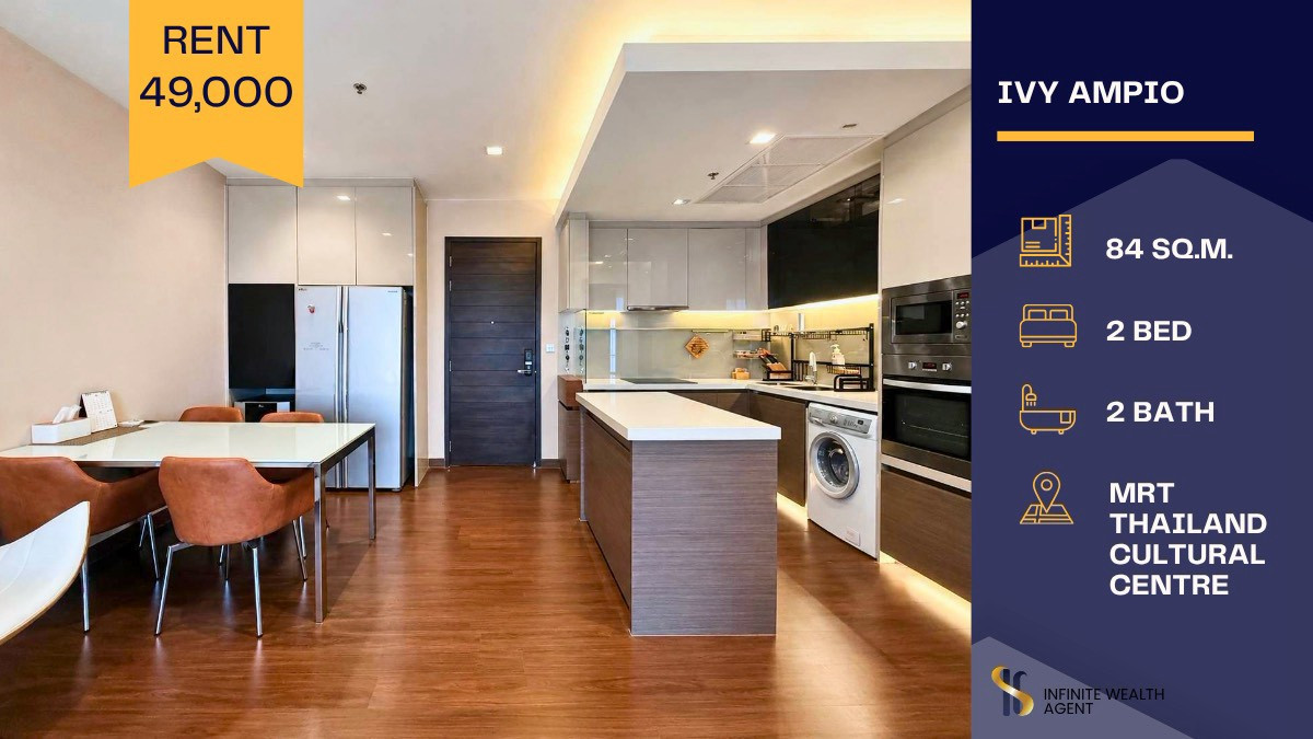 สวรรค์ส่วนตัว วิวหลักล้าน! 🏙️ Ivy Ampio รัชดา-พระราม 9 | 2นอน 84ตร.ม. ห้องกว้างมุมชิลล์เพียบ ✨ เช่า 49,000บ. • ทักด่วน นัดชมห้องฟรี! ⚡ สวรรค์ส่วนตัว วิวหลักล้าน! 🏙️ Ivy Ampio รัชดา-พระราม 9 | 2นอน 84ตร.ม. ห้องกว้างมุมชิลล์เพียบ ✨ เช่า 49,000บ. • ทักด่วน นัดชมห้องฟรี! ⚡