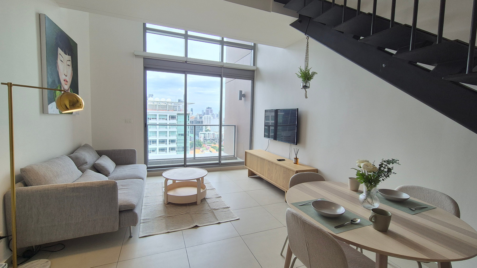 The Lofts Ekkamai | Spacious 1 bed Duplex For Rent Near BTS Ekkamai | Add line: @agentkarn The Lofts Ekkamai | Spacious 1 bed Duplex For Rent Near BTS Ekkamai | Add line: @agentkarn