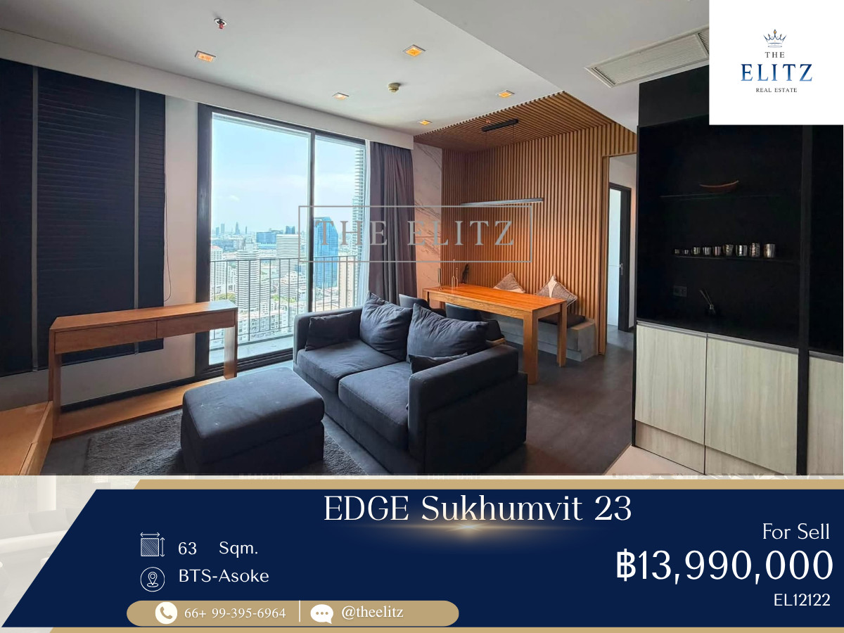 ✨Urgent Sale !!!  [ Free All Transfer Fee ] at Special Price! Heart of Asoke-Sukhumvit Lifestyle Hub | Excellent Choice for Living or High-Yield Investment ✨