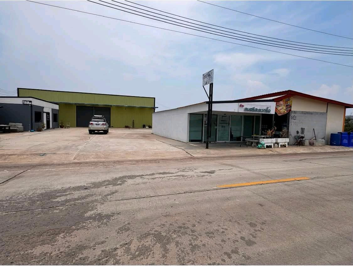 🍃 Very good location! Supports 10-wheel vehicles and container vans. Suitable for warehouse and distribution businesses. 🍃 Very good location! Supports 10-wheel vehicles and container vans. Suitable for warehouse and distribution businesses.