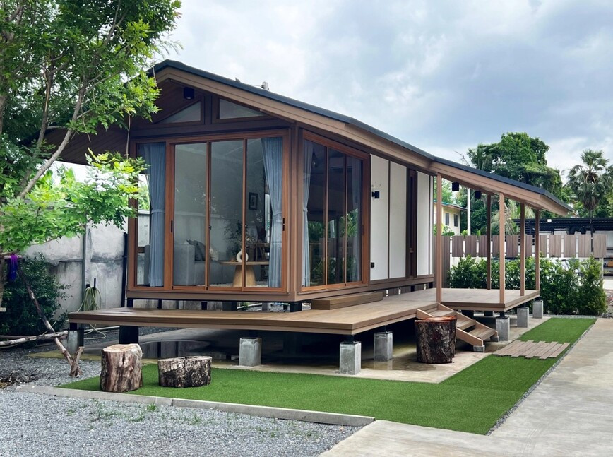 🏠ขายบ้านสำเร็จรูป บ้านโมดูลาร์ สตูดิโอ 1ห้องน้ำ และระเบียงในตัว รับสร้างทั่วประเทศ🪴 – รูปที่ 2