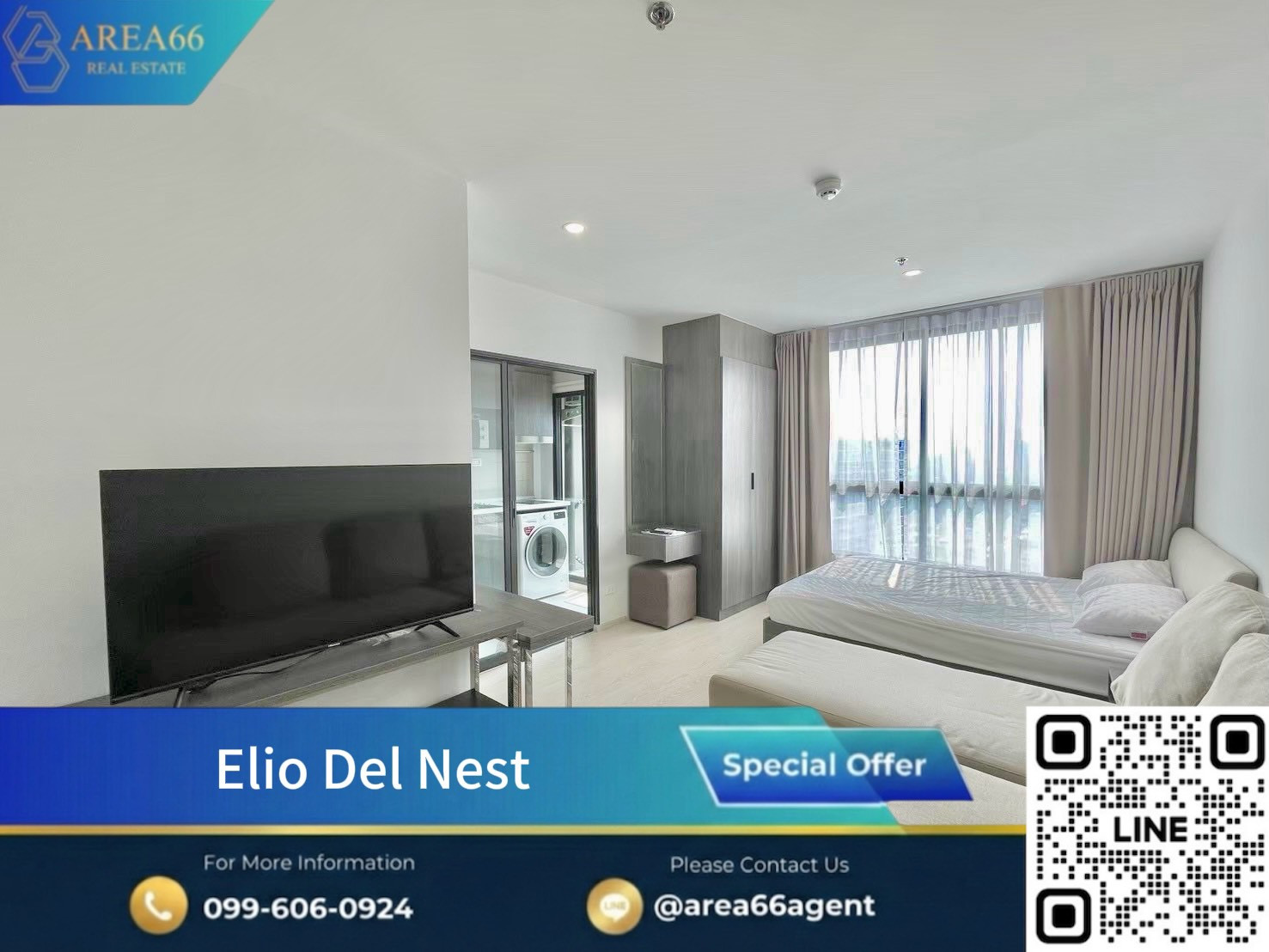 🔥 ขายด่วน❗️คอนโด Elio Del Nest ทำเลศักยภาพใกล้ BTS อุดมสุข 🔥 ขายด่วน❗️คอนโด Elio Del Nest ทำเลศักยภาพใกล้ BTS อุดมสุข