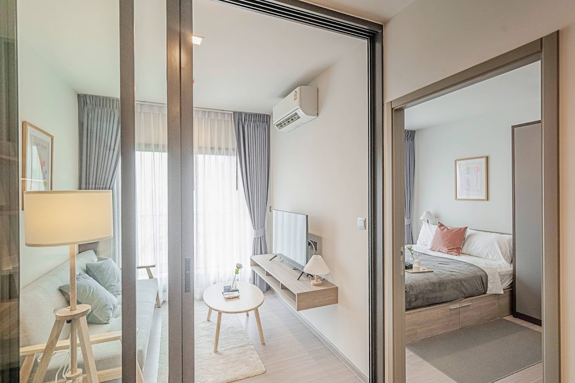 For Rent Life Asoke Hype 1 Bedroom, 35 sq.m. Near MRT Rama 9