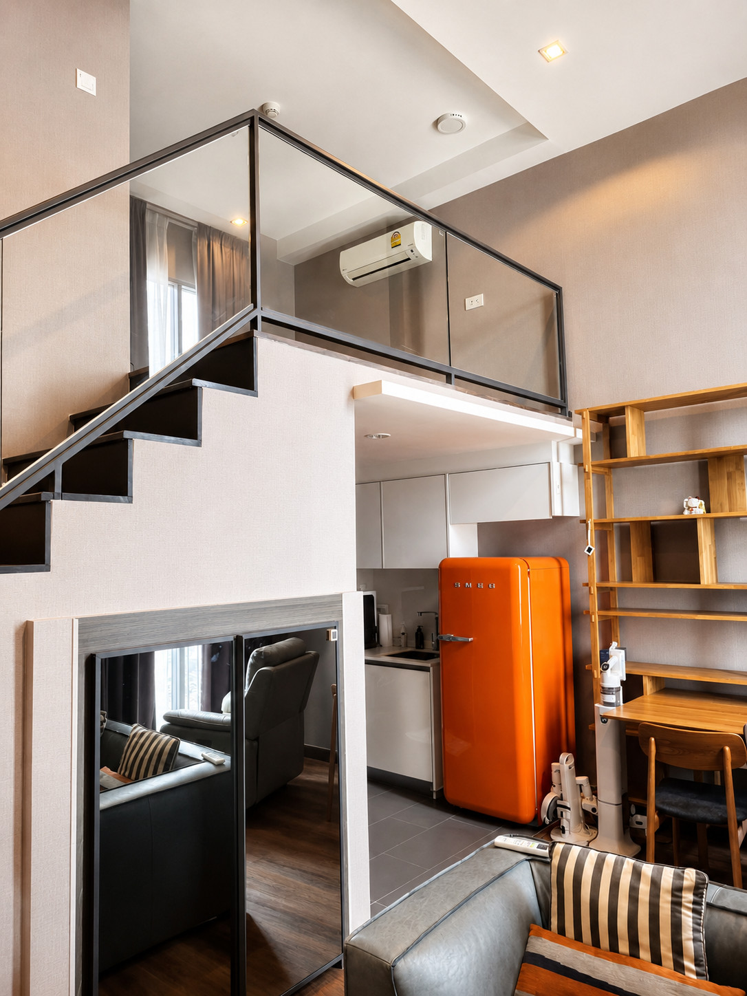 Luxury Duplex C Ekkamai 1 Bedroom ชั้น 40 วิวเมือง Unblocked ใกล้ BTS เอกมัย - U6657167 – รูปที่ 2