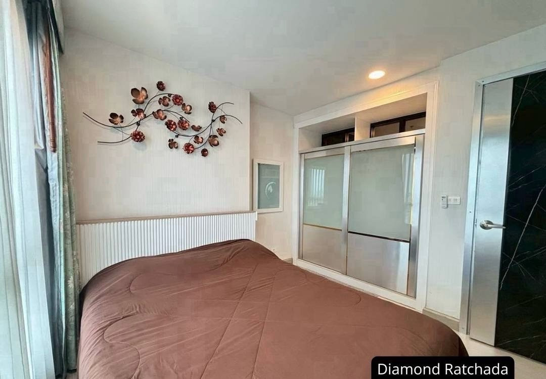 For rent, Diamond Condo, near MRT Huai Khwang. – รูปที่ 3