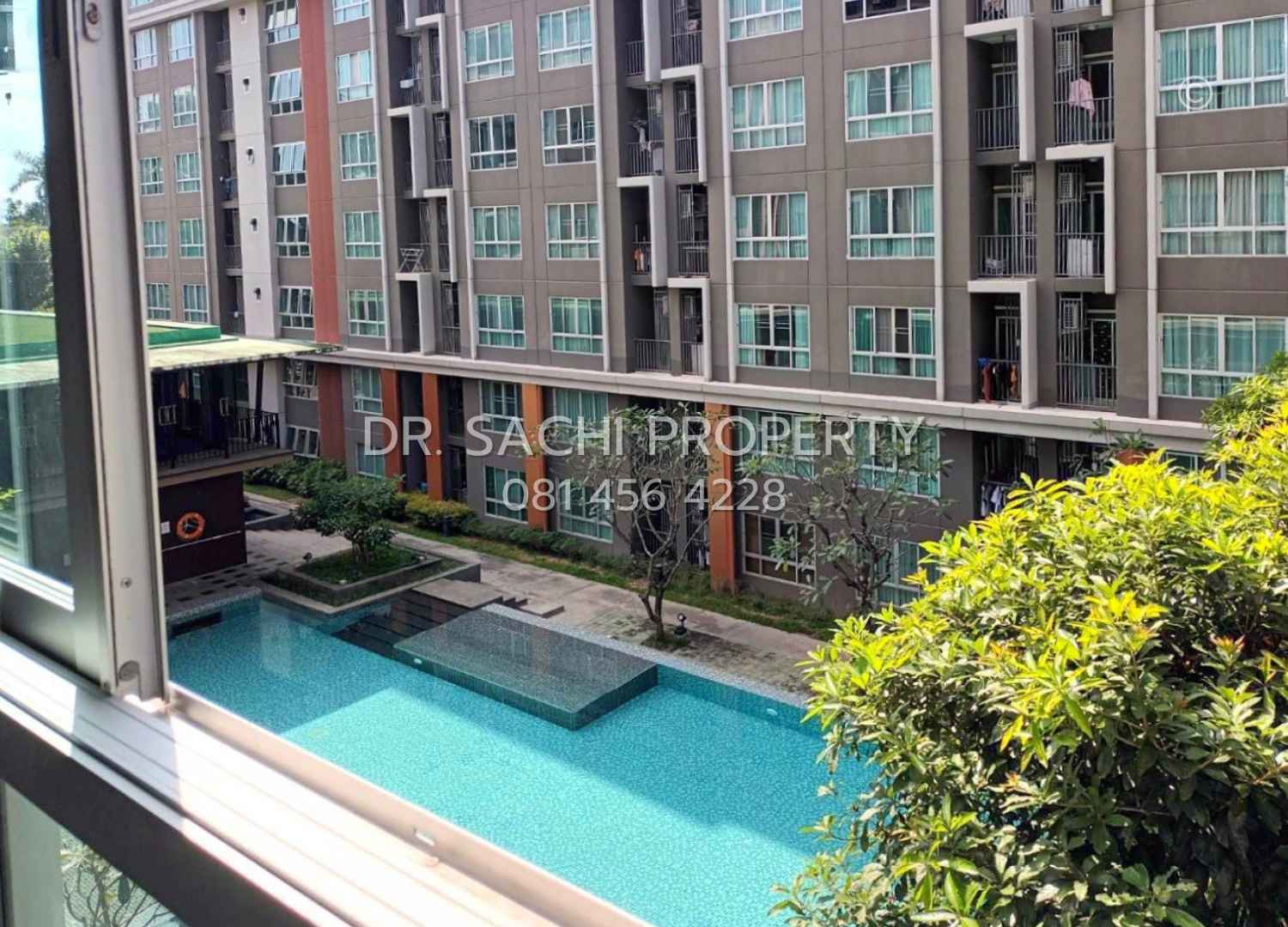 For rent, D Condo Hyde, Chiang Rai (D Condo Hyde), beautiful room, swimming pool view. Opposite Central Chiang Rai For rent, D Condo Hyde, Chiang Rai (D Condo Hyde), beautiful room, swimming pool view. Opposite Central Chiang Rai