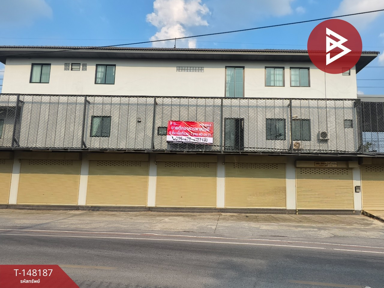 3-story commercial building for sale, area 140 sq m, Ban Klang Subdistrict, Pathum Thani, good location. – รูปที่ 3