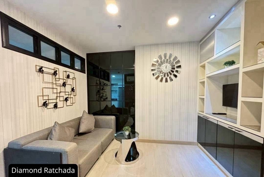For rent, Diamond Condo, near MRT Huai Khwang. – รูปที่ 4