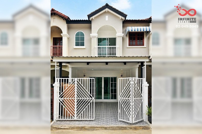 Townhouse for sale Rattanawalai Village, Don Mueang, 16 sq m, 2 floors, newly renovated, near Don Mueang Airport.