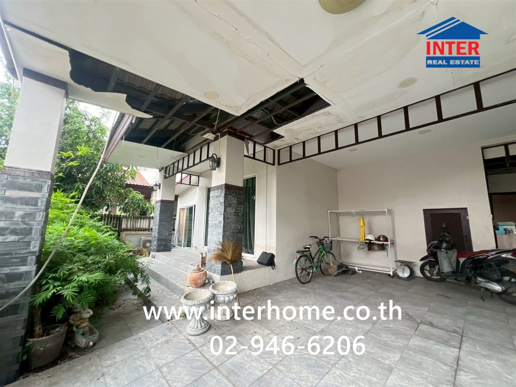 บ้านเดี่ยว 2 ชั้น 54.4 ตร.ว. บ้านเดี่ยว ใกล้รถไฟฟ้าสายสีชมพู PK28ใกล้แฟชั่นไอส์แลนด์ ถนนประชาร่วมใจ ถนนนิมิตรใหม่ ถนนรามคำแหง เขตมีนบุรี กรุงเทพมหานคร – รูปที่ 3