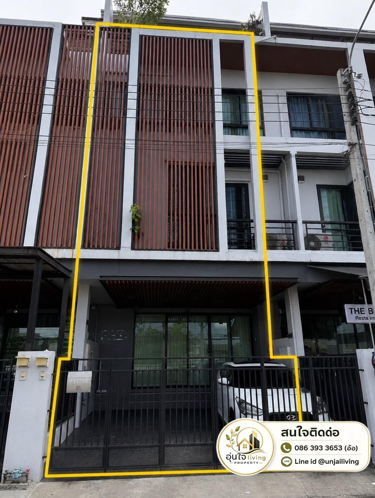 -For sale- 4-story home office, Chaengwattana location. Ready to use for business 📍MOTOWN BRIO along Khlong Prapa-Chaengwattana. – รูปที่ 2