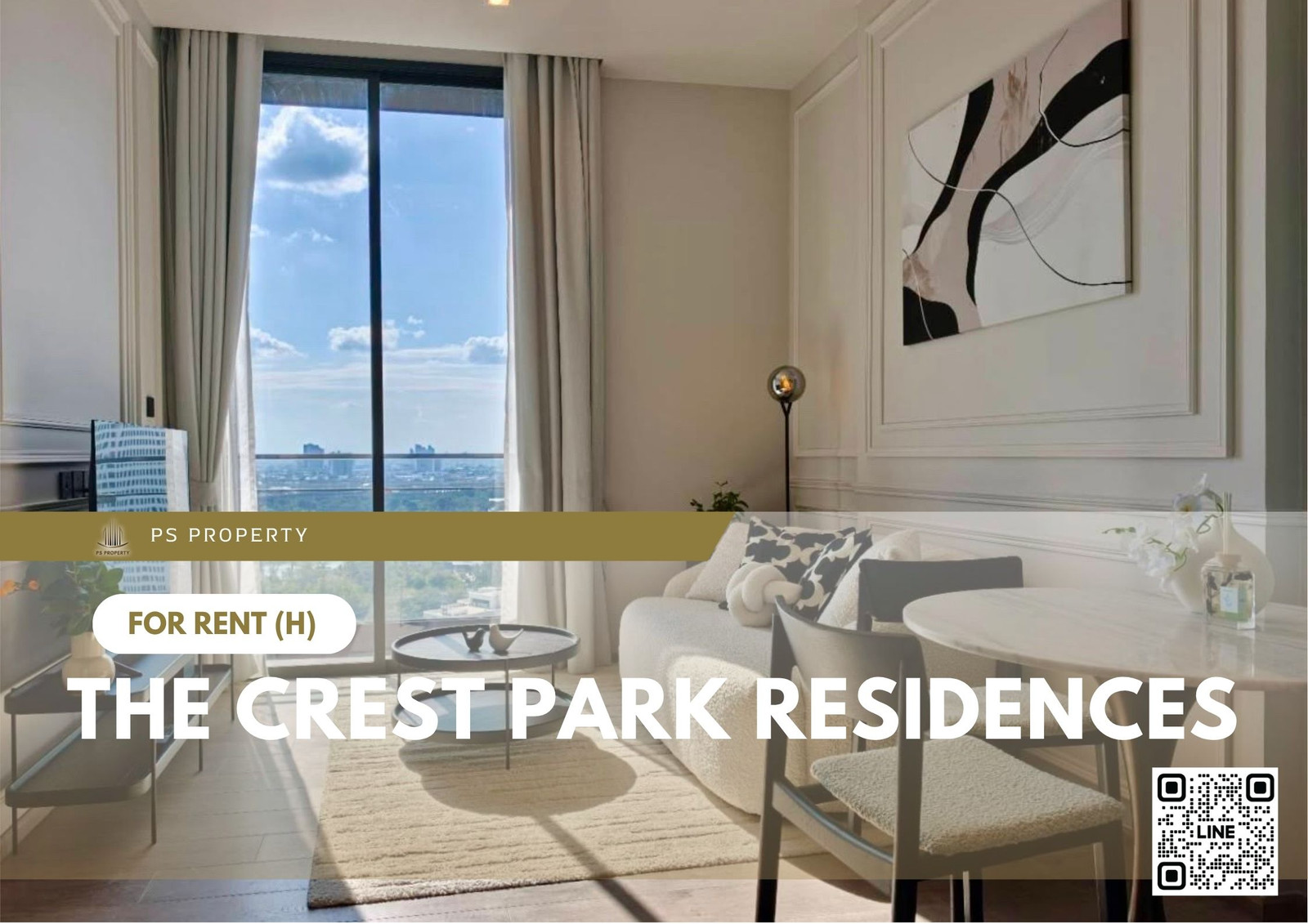For Rent 🔥 The Crest Park Residences 🔥 Near MRT Phahon Yothin – Fully furnished and equipped with all appliances. For Rent 🔥 The Crest Park Residences 🔥 Near MRT Phahon Yothin – Fully furnished and equipped with all appliances.