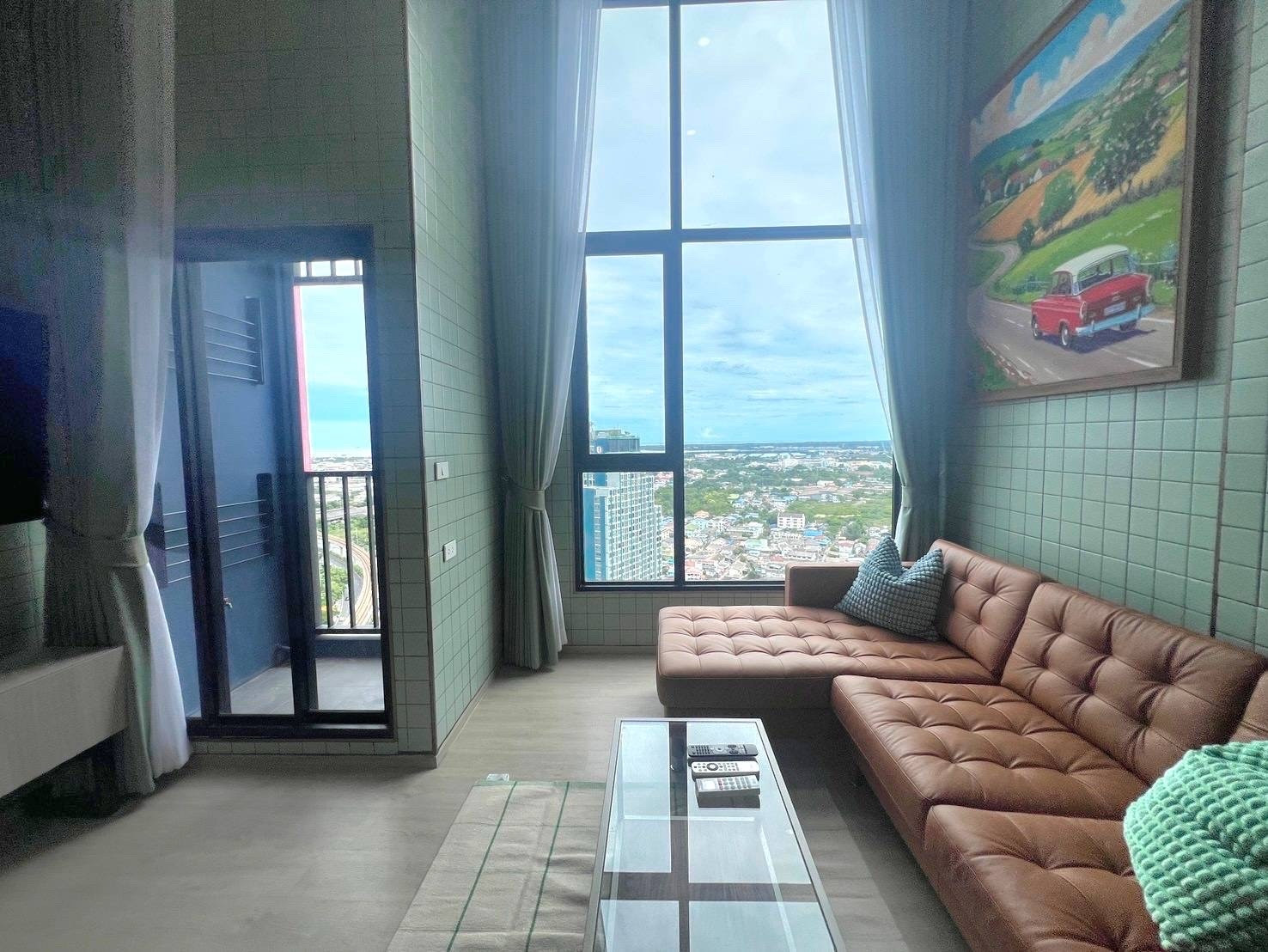 Duplex ชั้นสูง วิวปากน้ำแบบพาโนรามา ติด BTS เพียง 0 เมตร – รูปที่ 4