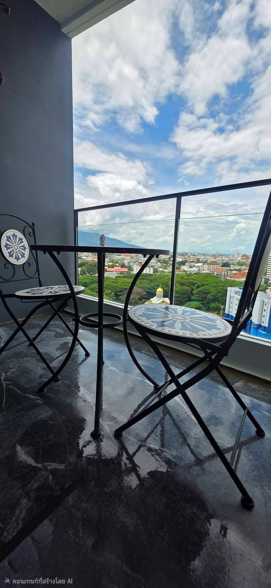 ให้เช่า The Astra Sky River คอนโดหรู  2 ห้องนอน  ชั้น14 วิวภูเขา ขนาด 48 ตร.ม. – รูปที่ 2