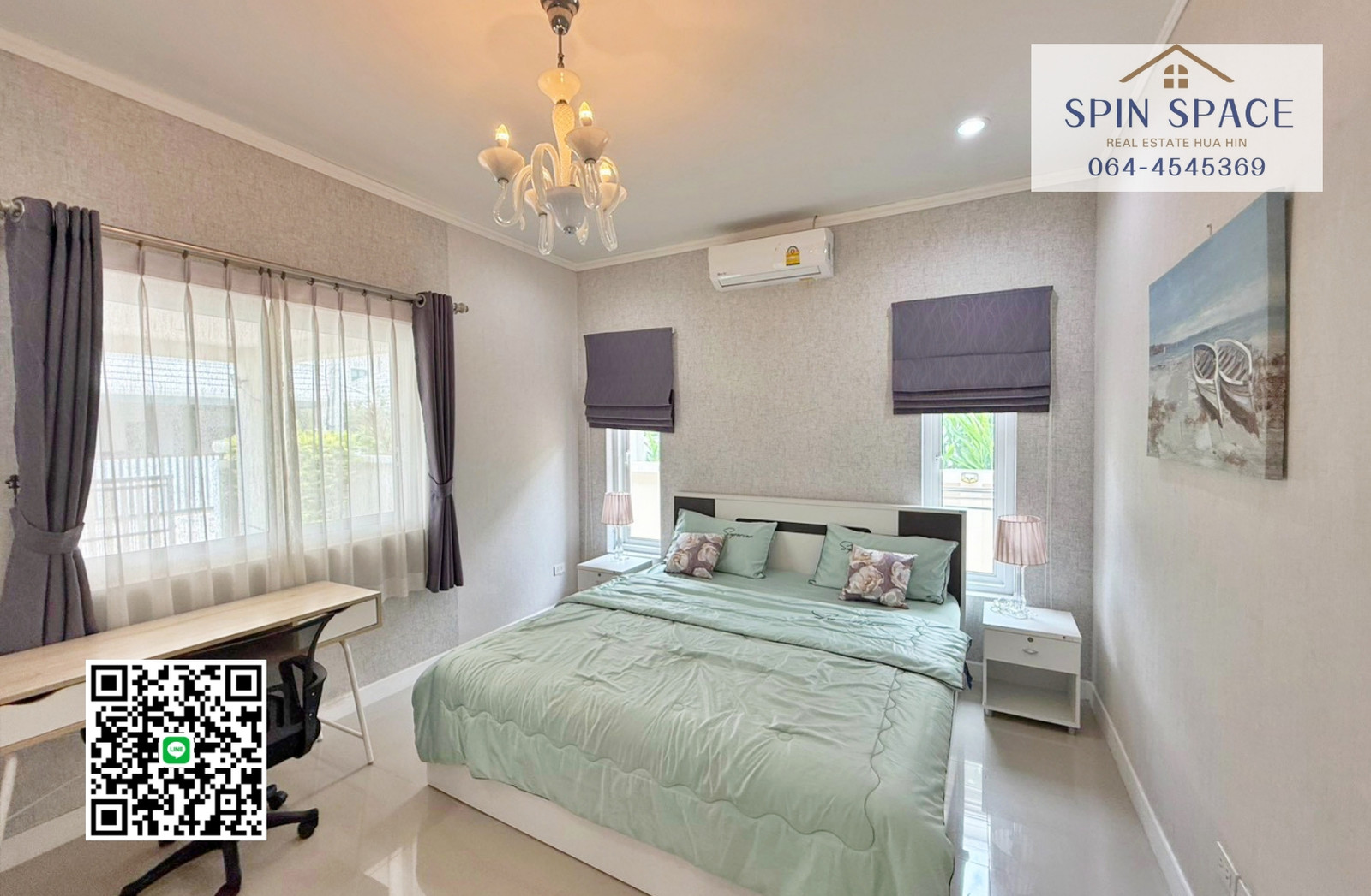 ขายบ้านวิลล่าพร้อมสระว่ายน้ำส่วนตัว ราคาพิเศษ หัวหิน ซอย 88 – รูปที่ 4