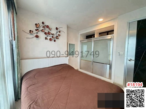 Condo for rent: Diamond Ratchadaphisek, 30th floor, near MRT Huai Khwang. – รูปที่ 3