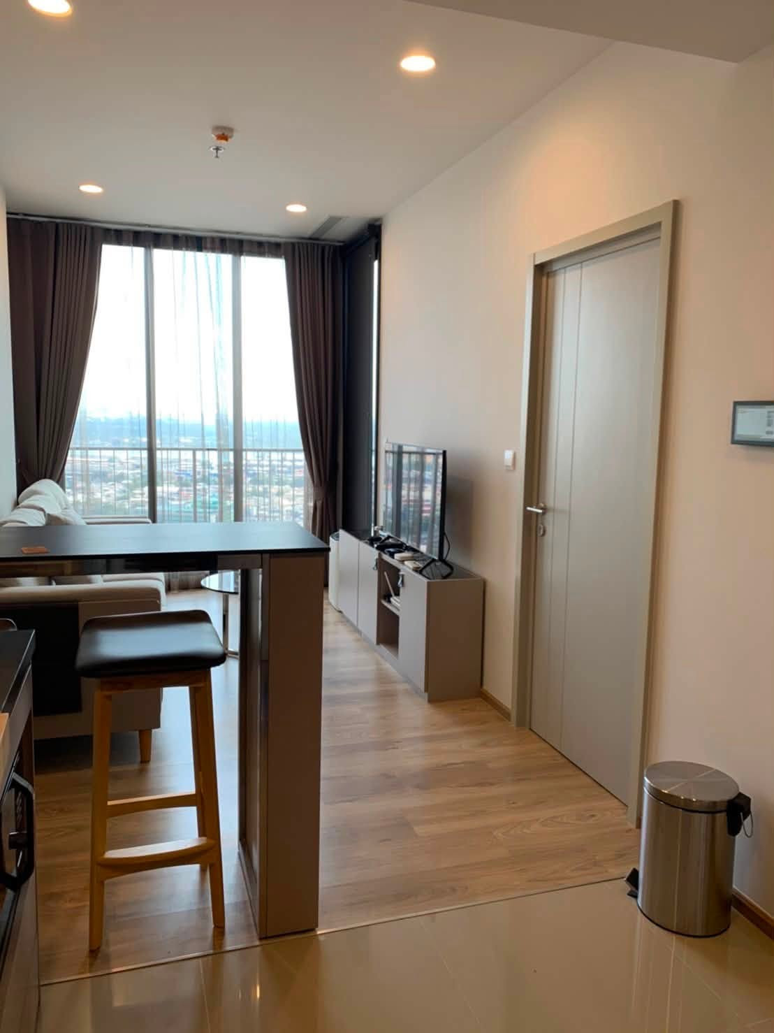 🏙️ For rent OKA HAUS Sukhumvit 36 ​​| 1 Bedroom | 32nd floor | 35 sq m, high floor | Open river view | Fully furnished Ready to move in – รูปที่ 4