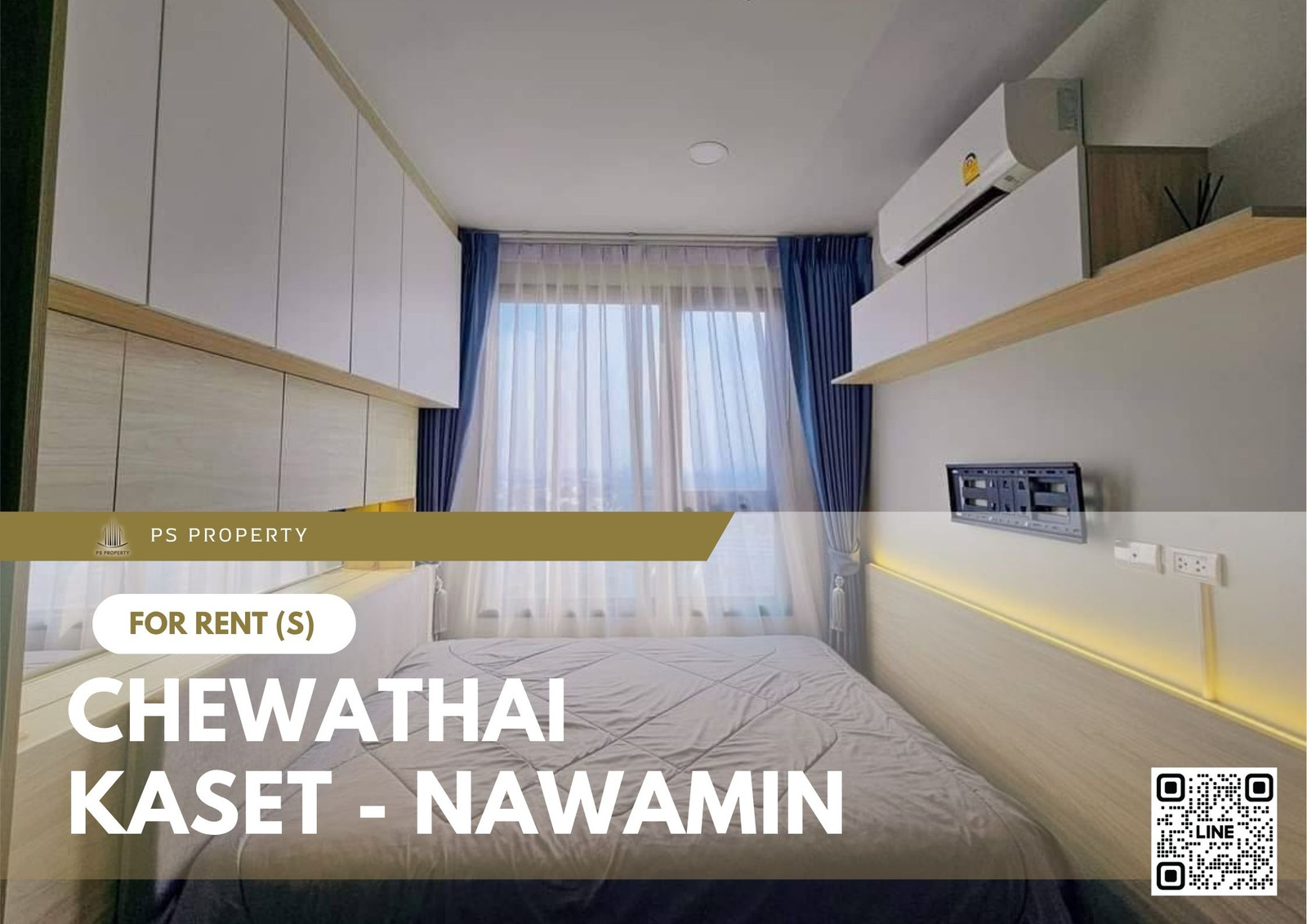 ให้เช่า 🔥 Chewathai Kaset - Nawamin 🔥 เฟอร์นิเจอร์ และ เครื่องใช้ไฟฟ้าครบ ใกล้ ม.เกษตรศาตร์บางเขน ให้เช่า 🔥 Chewathai Kaset - Nawamin 🔥 เฟอร์นิเจอร์ และ เครื่องใช้ไฟฟ้าครบ ใกล้ ม.เกษตรศาตร์บางเขน