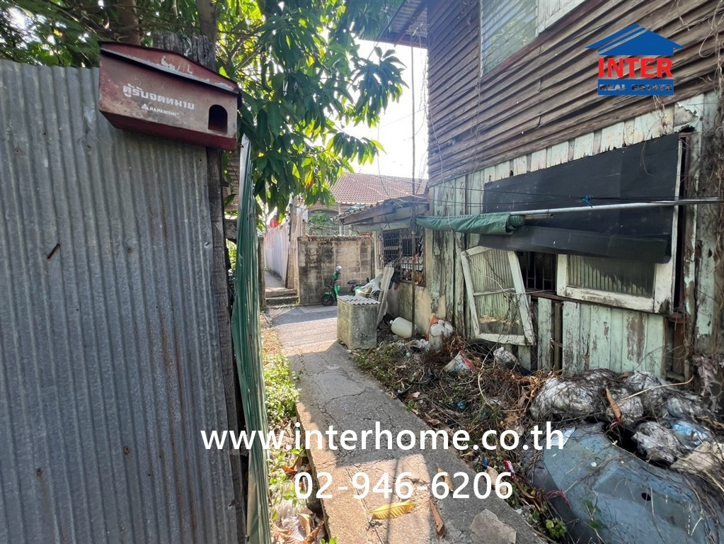 Land + building 810 sq m. Land + building Near Thonburi Commercial College, Soi Bang Waek 3, Charansanitwong Road. Phanitchayakarn Thonburi Road, Phasi Charoen District, Bangkok – รูปที่ 3