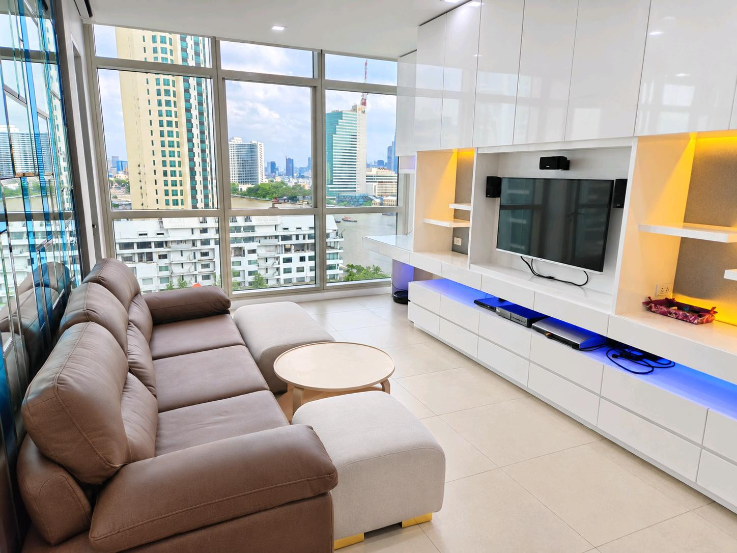 The River Condominium วิวแม่น้ำ ฝั่งICONSIAM 2 ห้องนอน 3 ห้องน้ำ พร้อมเฟอร์นิเจอร์ - 2 Bedrooms 3 Bathrooms ☆ River View ☆ ICONSIAM facing