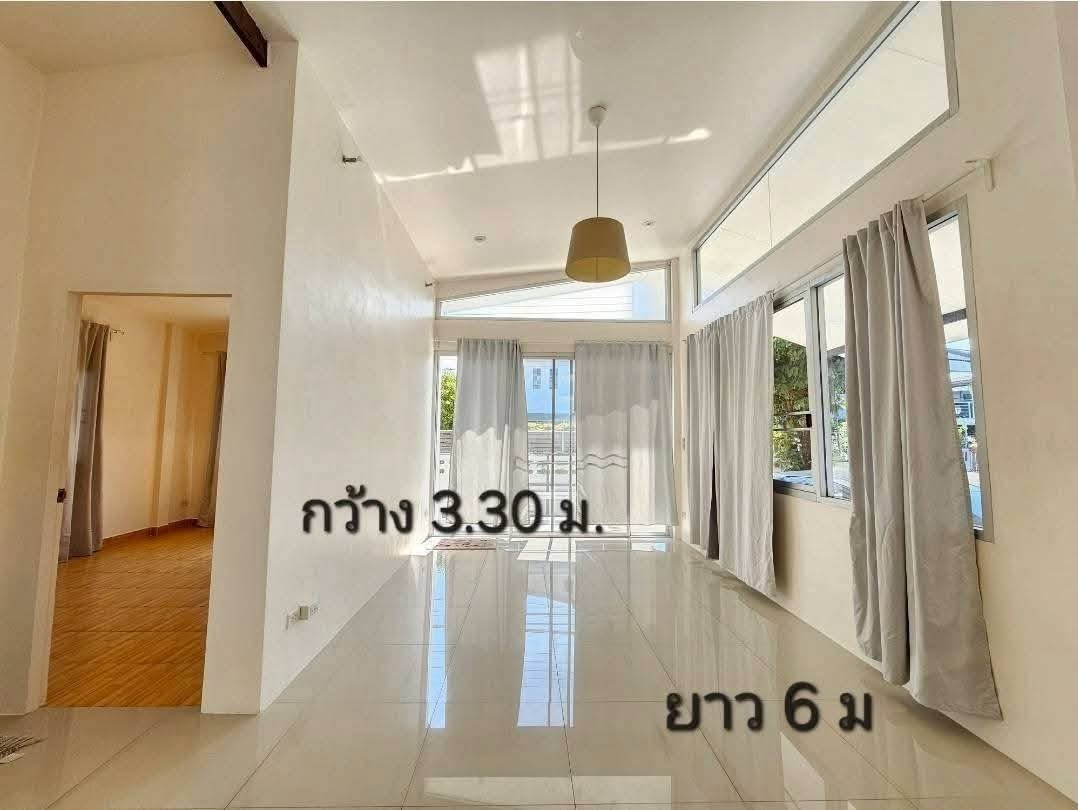 🟢 ให้เช่าบ้านเดี่ยวชั้นเดียว 120 ตร.ม. 56 ตร.วา (อยู่อาศัย / ทำโฮมออฟฟิศได้) | ทำเลเสนานิคม - ลาดปลาเค้า (ทะลุออกได้หลายเส้นทาง) – รูปที่ 4