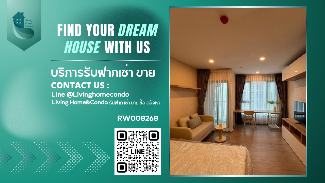 Condo for rent Aspire Sukhumvit-Rama 4, fully furnished, new built-in, ready to move in, near BTS Phra Khanong -RW008268 Condo for rent Aspire Sukhumvit-Rama 4, fully furnished, new built-in, ready to move in, near BTS Phra Khanong -RW008268