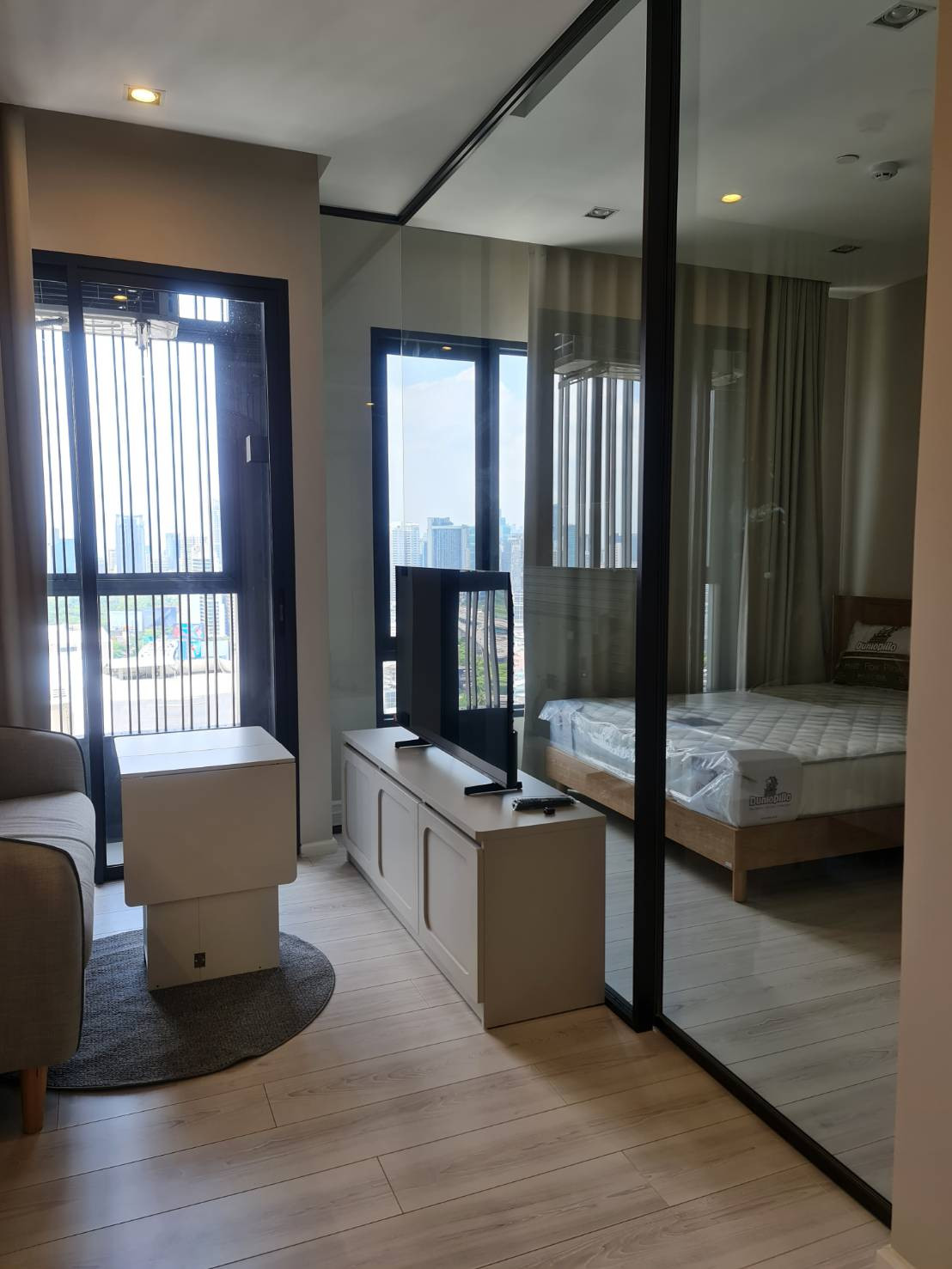 For rent: The Room Phayathai, beautiful room, city view, high floor. – รูปที่ 3