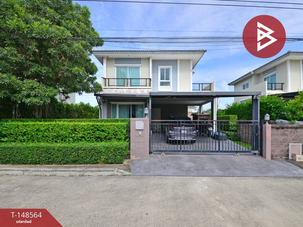 Single house for sale Passorn Village Thepharak-Bangna (Passorn Thepharak-Bangna) ready to move in.