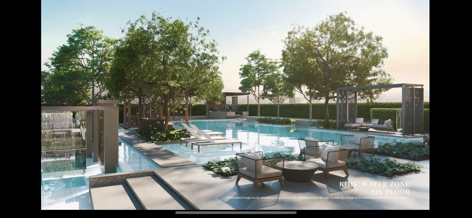 “Rare Pool View | 60 SQ.M. | 1 Bedroom | 10th Floor | Directly Above 9th-Floor Facilities | Next to King’s College Bangkok” – รูปที่ 4