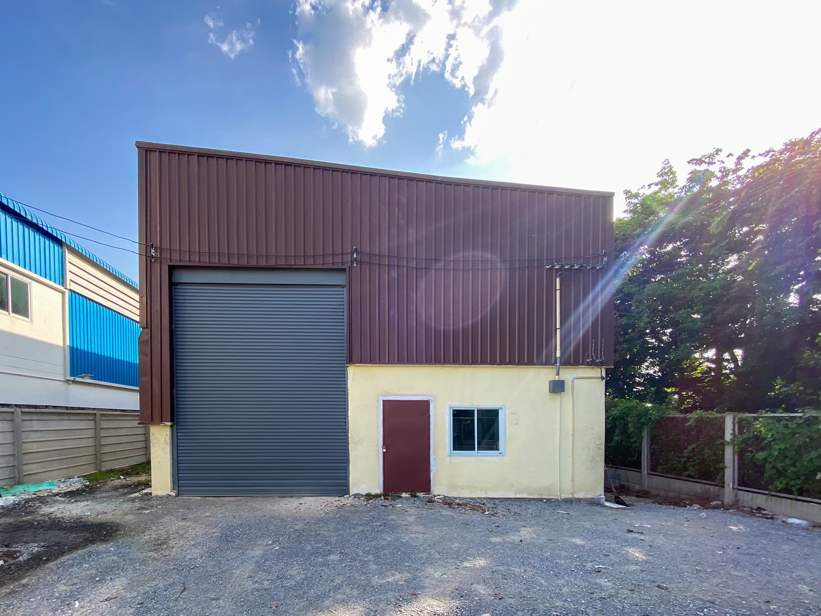 🏭 Small warehouse/factory for sale, edge plot 160 sq m, with office, Bang Bua Thong-Suphan Buri (Sai ​​Noi) location, only 4.2 million baht!