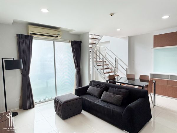 Condo for Sale Whizdom The Exclusive, Duplex room, near BTS Punnawithi, quiet @6.18MB
