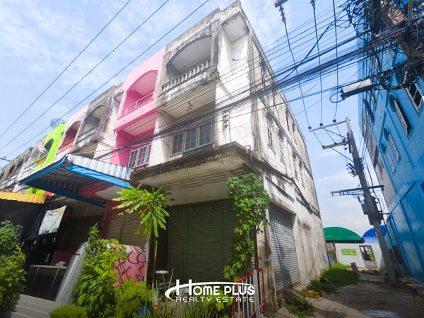 3-story commercial building for sale – Krathum Baen Village, Setthakit Road 1, Samut Sakhon