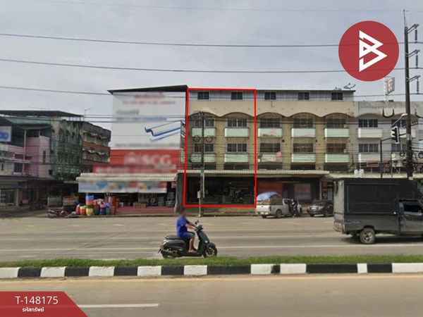 Commercial building for sale, 2 units, area 43.8 sq m, Tha Mai, Chanthaburi.