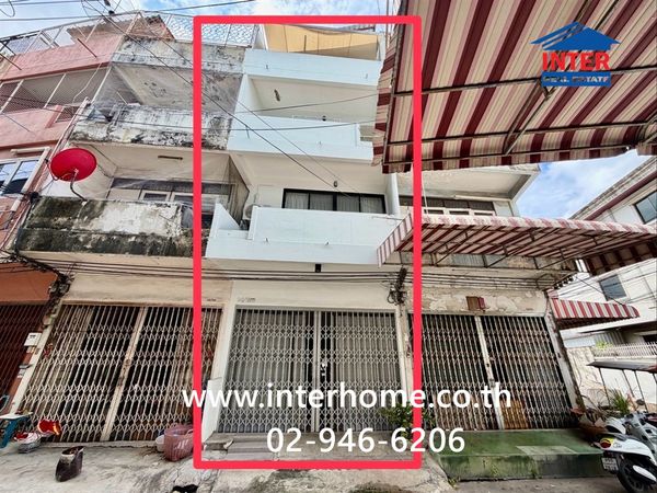 Commercial building 4.5 floors, 13 sq m. Commercial building near Donki Mall, Thonglor, Soi Sukhumvit 65. (Soi Chaiyaphruek) Sukhumvit Road, Watthana District, Bangkok